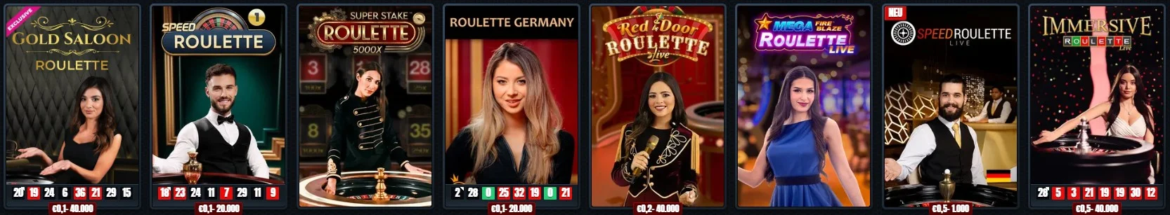 Glorion Casino Live-Casino